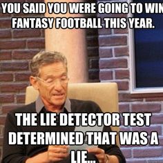 Fantasy Football Lies